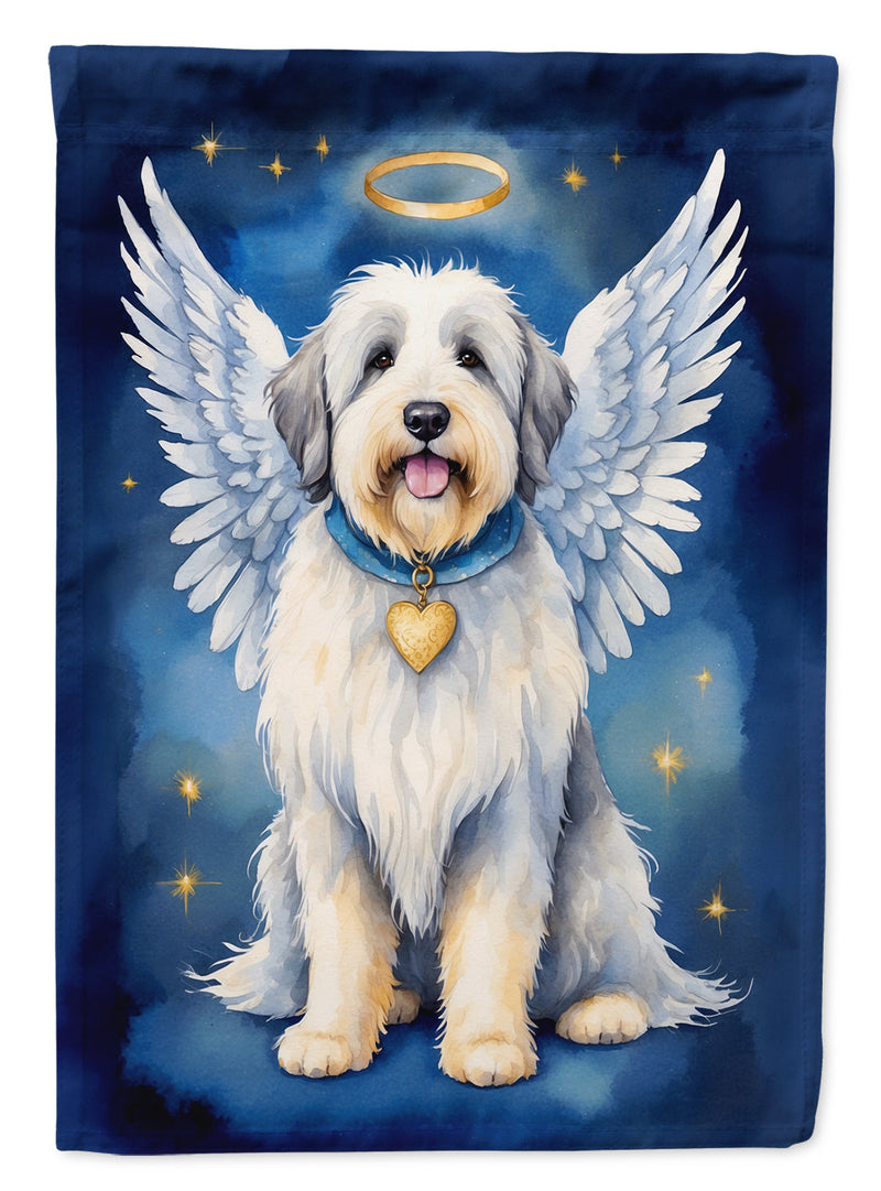 Old English Sheepdog My Angel House Flag