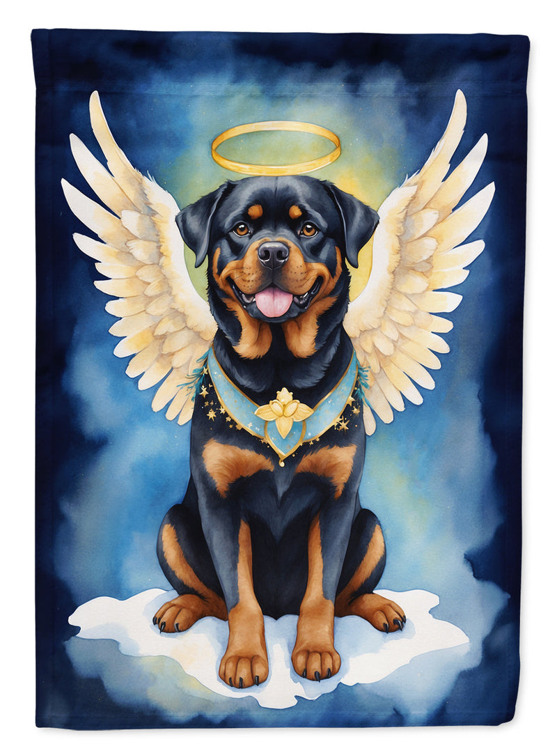 Rottweiler My Angel House Flag