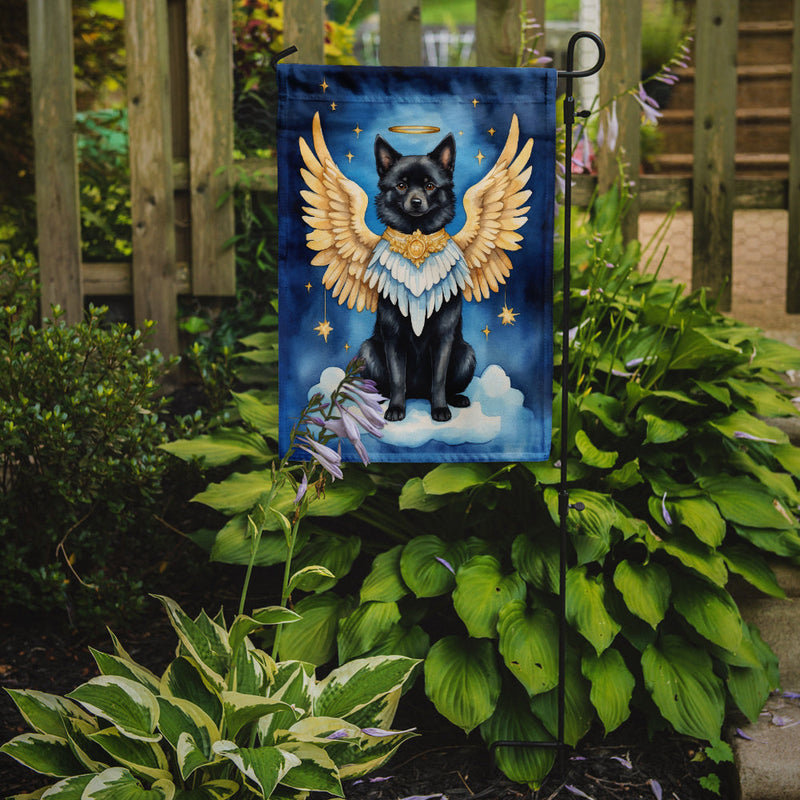 Schipperke My Angel Garden Flag