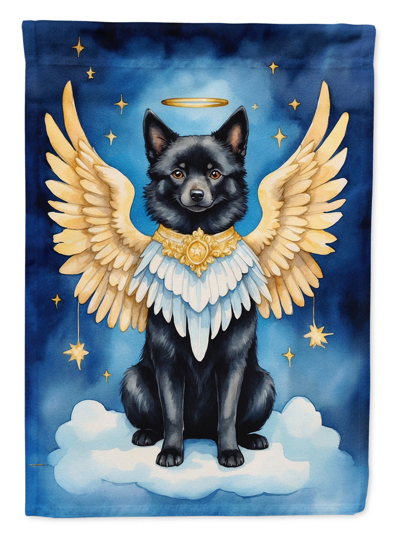 Schipperke My Angel Garden Flag