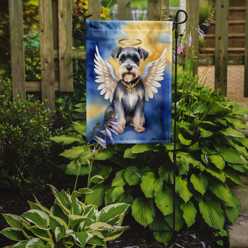 Schnauzer My Angel Garden Flag