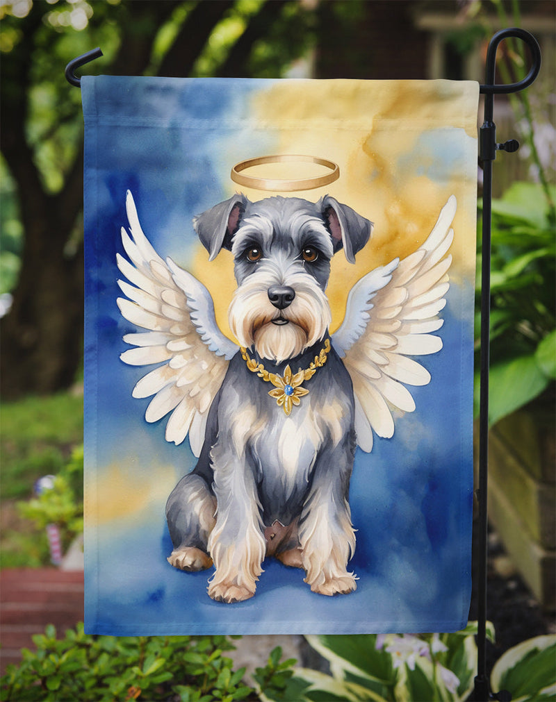 Schnauzer My Angel Garden Flag