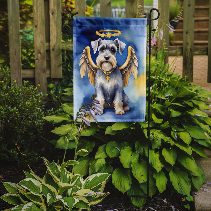 Schnauzer My Angel Garden Flag