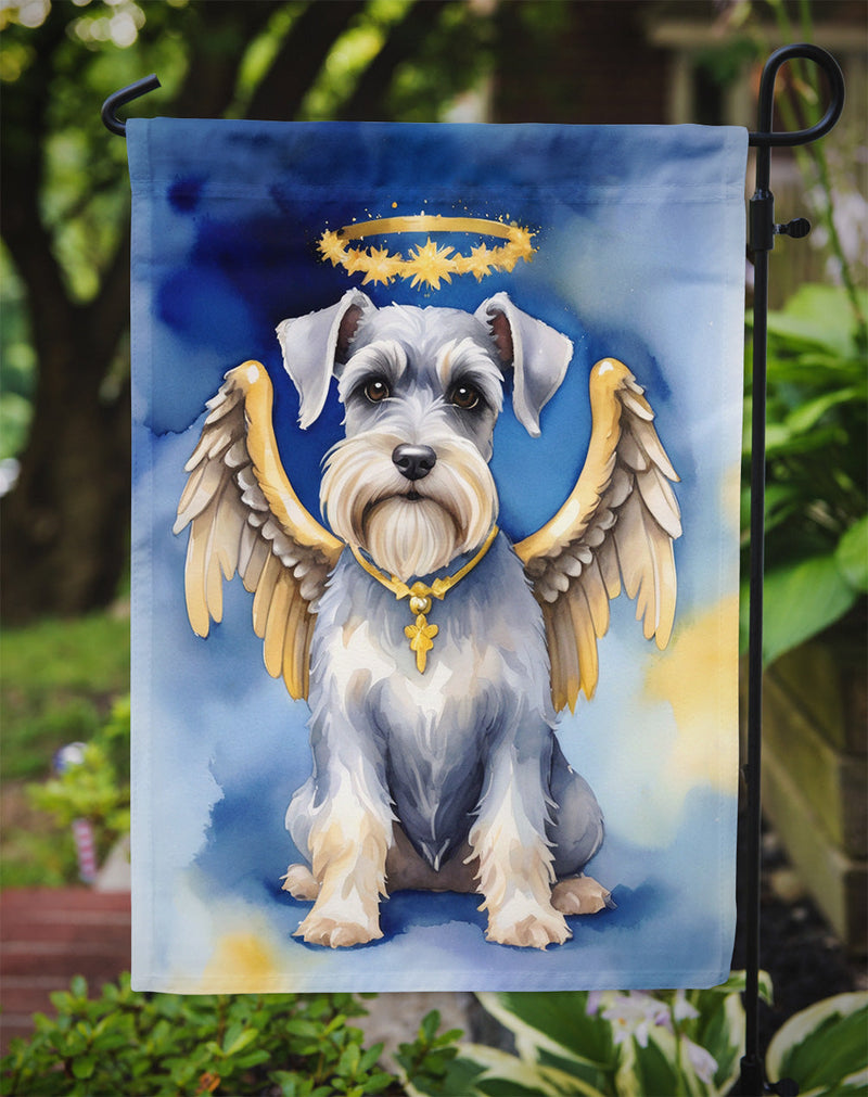 Schnauzer My Angel Garden Flag