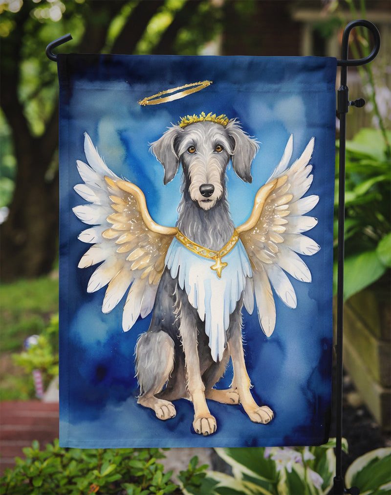 Scottish Deerhound My Angel Garden Flag