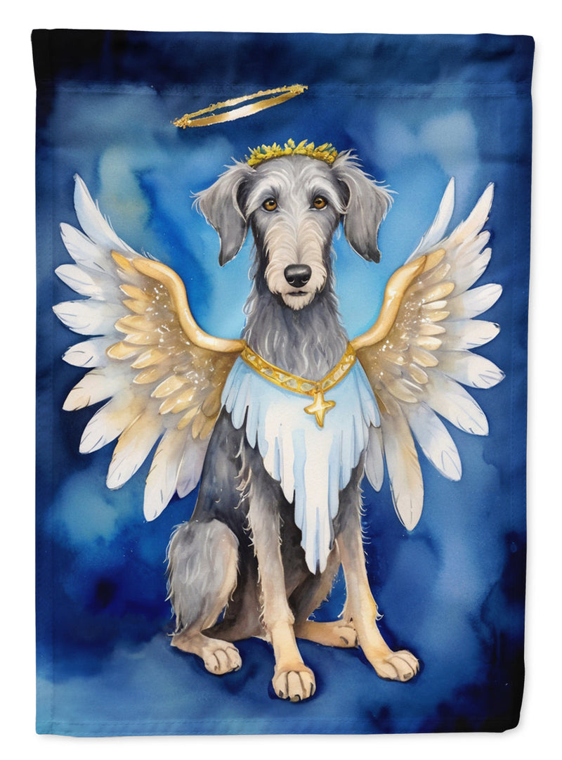 Scottish Deerhound My Angel Garden Flag