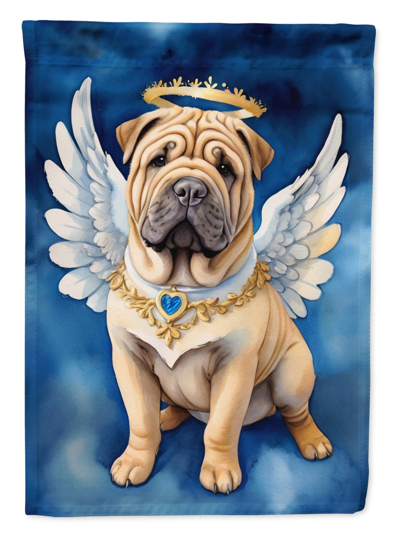 Shar Pei My Angel House Flag