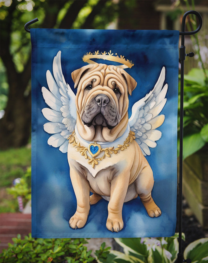 Shar Pei My Angel Garden Flag