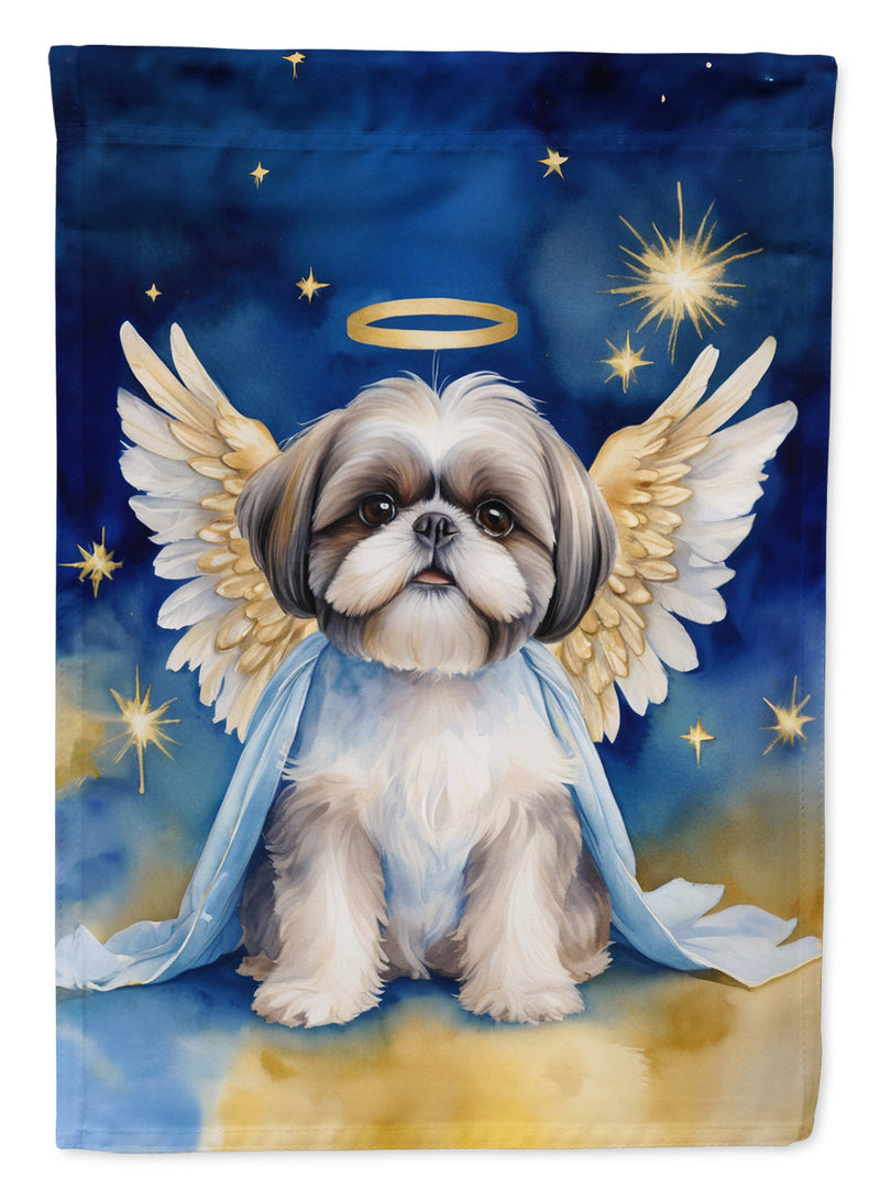 Shih Tzu My Angel House Flag