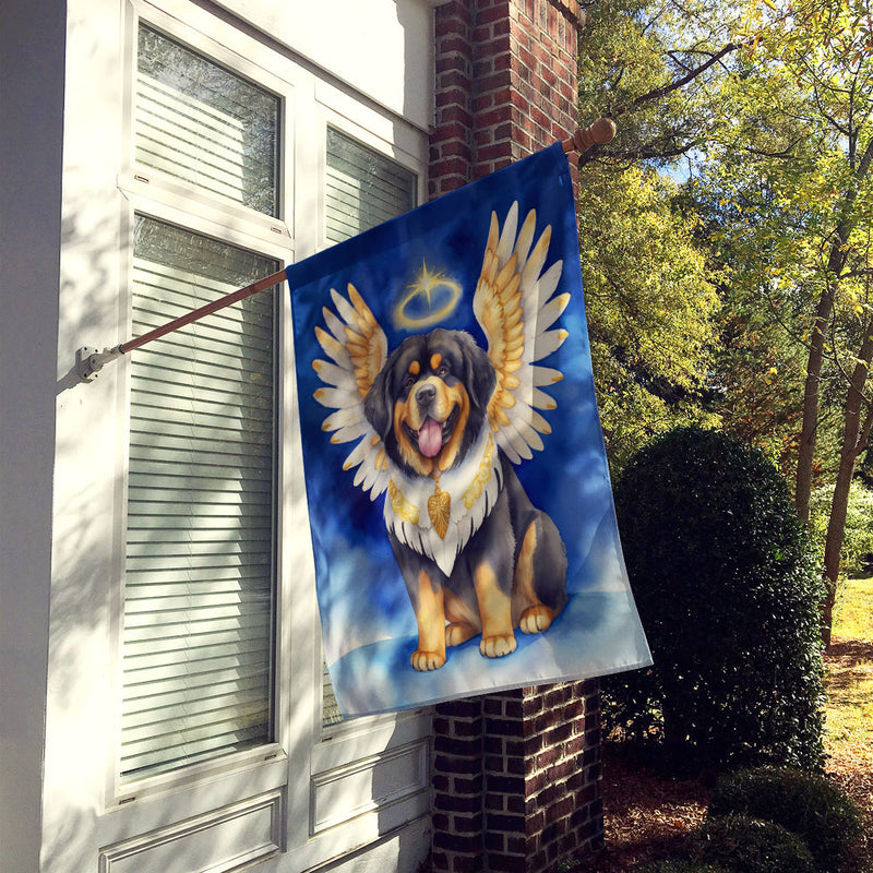 Tibetan Mastiff My Angel House Flag