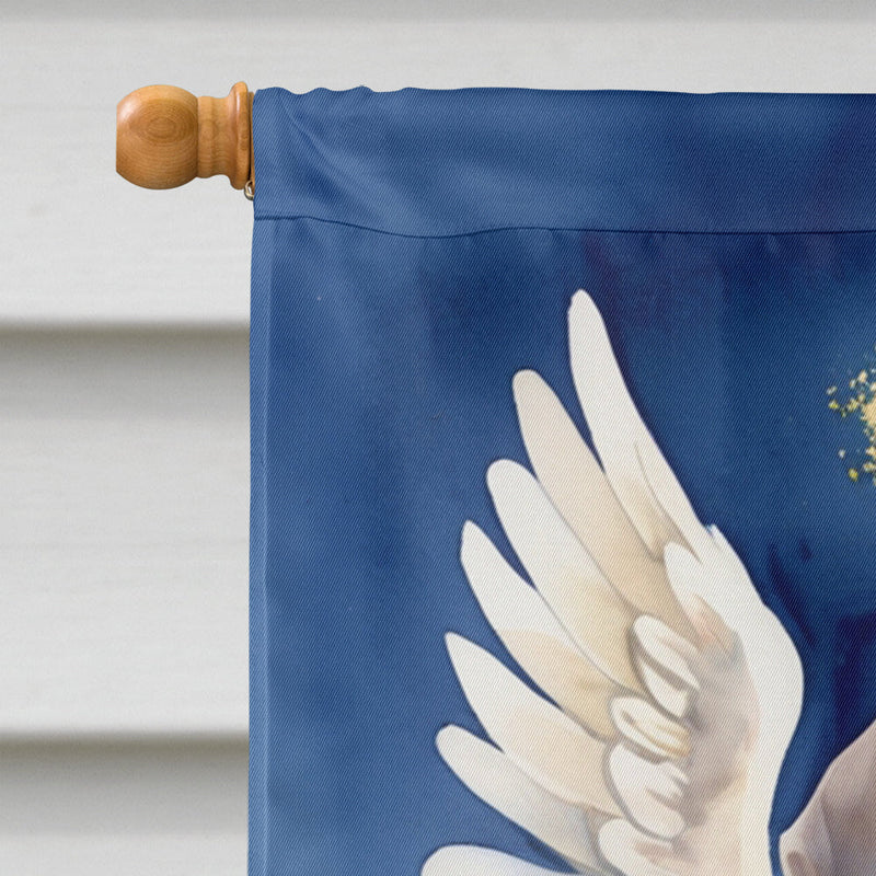 Weimaraner My Angel House Flag