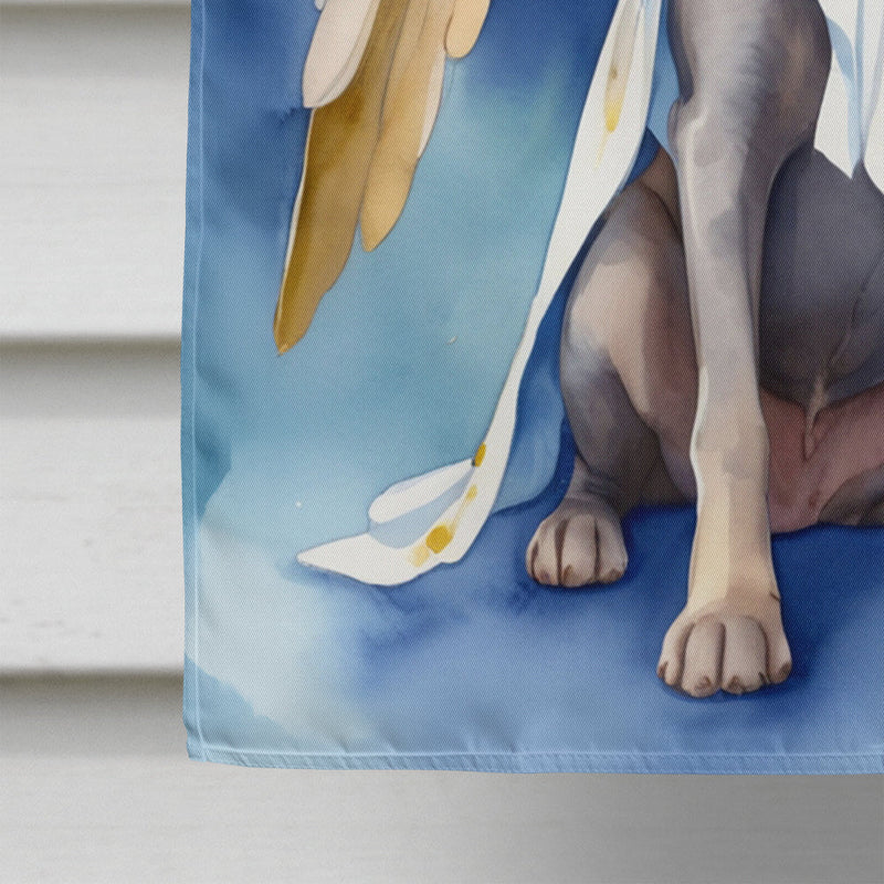 Weimaraner My Angel House Flag