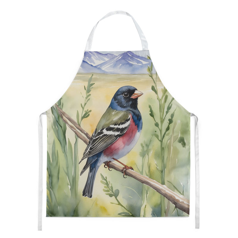 Colorado Lark Bunting Apron