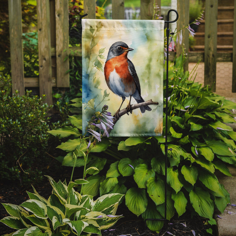 Michigan American Robin Garden Flag