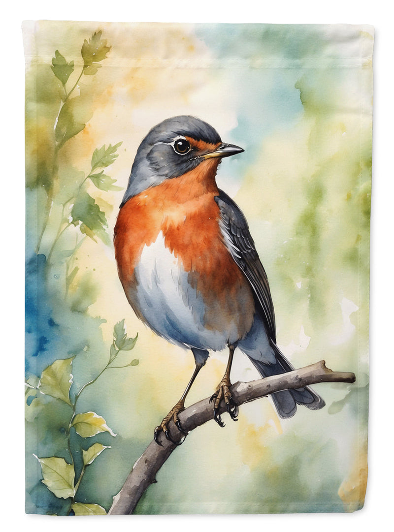 Michigan American Robin Garden Flag