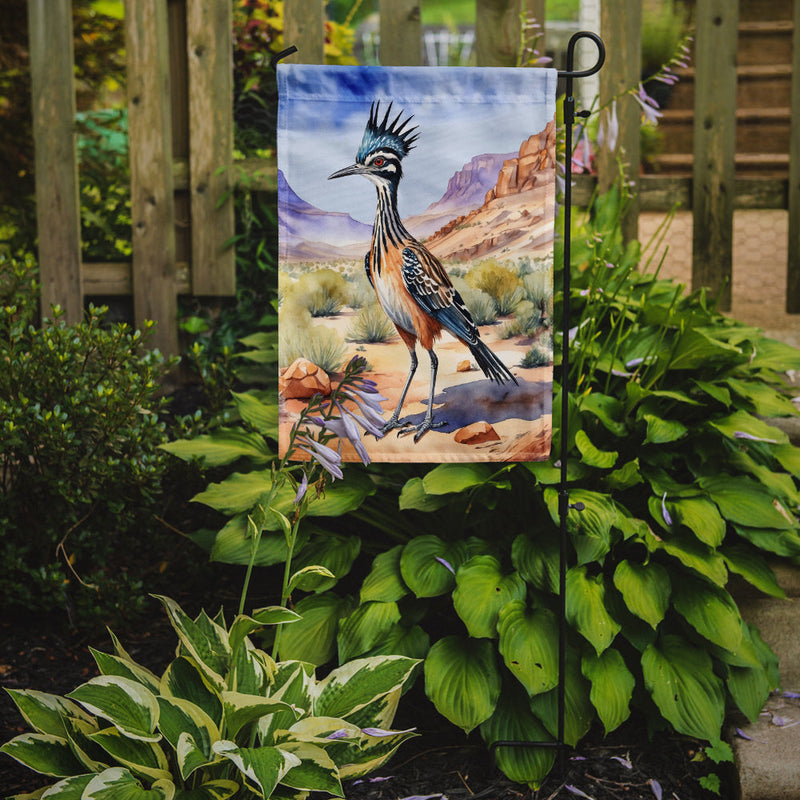 New Mexico Greater Roadrunner Garden Flag