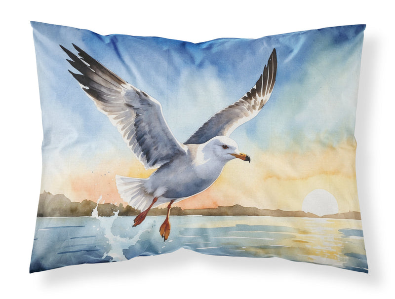 Gull Flying Low Standard Pillowcase