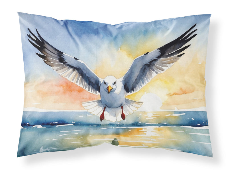 Gull Flying Low Standard Pillowcase