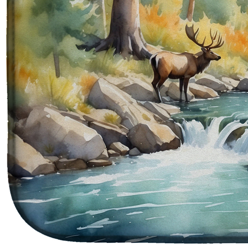 Mountain Stream Dish Drying Mat