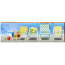 Siesta Key Margaritas Lawn Chairs | Wall Art Print on Real Wood
