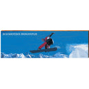 Schweitzer Mountain Snowboarder Jump DEC3 | Wall Art Print on Real Wood