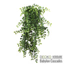 Artificial Hanging Plants - SENNA Collection (2 sets of 3 different plants) | DECKO Verdure Babylon Cascades