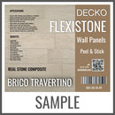 Flexible 3D Stone Wall Panel Samples | DECKO Flexistone - Free Shipping