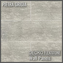 Flexible 3D Stone Wall Panel Sample - PIETRA GRIGIA | DECKO Flexistone - Free Shipping