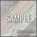 Flexible 3D Stone Wall Panel Samples | DECKO Flexistone - Free Shipping