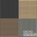 Acoustic Sound Dampening Wall Panels - 19.5 or 23.1 sq ft box | DECKO SOUNDSCAPE - Choose Colour & Size
