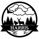 Deer & Turkey Outdoor Monogram