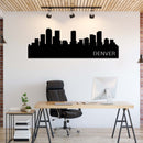 Denver Skyline Metal Wall Art – Colorado City Urban Home & Office Decor