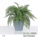 Plantable Artificial Plants - SYLVA Collection (2 Sets of 3 different plants) | DECKO Verdure Eden Plantables