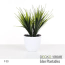 Plantable Artificial Plants - SYLVA Collection (2 Sets of 3 different plants) | DECKO Verdure Eden Plantables