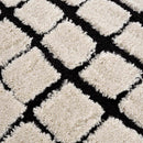 Teshi Plush Grid Area Rug - Promo