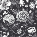 Dark Floral Wallpaper