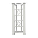 59-inch Outdoor Weather Resistant White Vinyl Garden Trellis