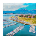 Dillon Marina, Colorado Ceramic Absorbent Drink Coaster Set of 4