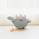 Dinosaur Storage Basket - Pastel Blue/Pink