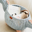 Dinosaur Storage Basket - Pastel Blue/Pink