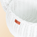 Dinosaur Storage Basket - White