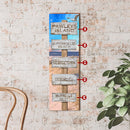 Personalized Coastal Directional Wooden Sign | Wall Art Print on Real Wood
