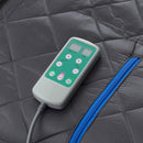 Personal Portable Infrared Sauna with Premium Chair, 30 Minute Timer, with Negative ION and Heated Footpad - Gray