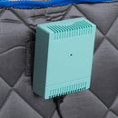 Personal Portable Infrared Sauna with Premium Chair, 30 Minute Timer, with Negative ION and Heated Footpad - Gray