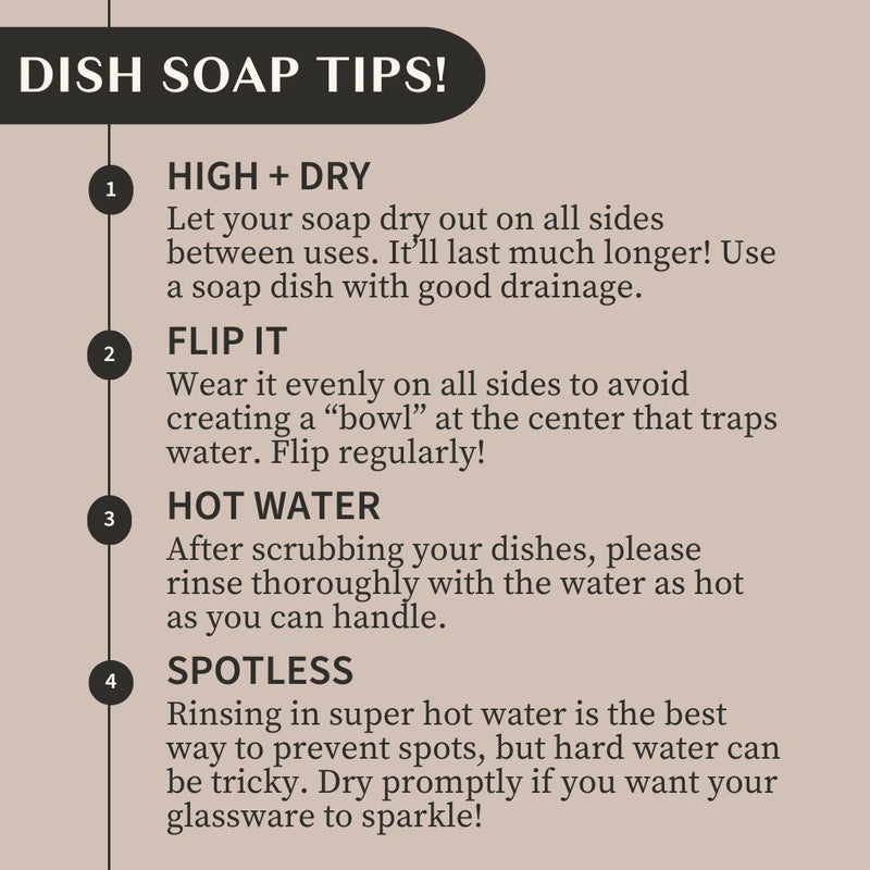 Solid Dish Soap | Lavender