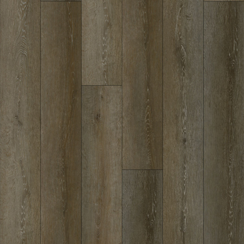 Olive Oak 7.1"x48" Waterproof Click Lock 20MIL Wearlayer Luxury Vinyl Plank Flooring - Dekorman Collection wall view 2