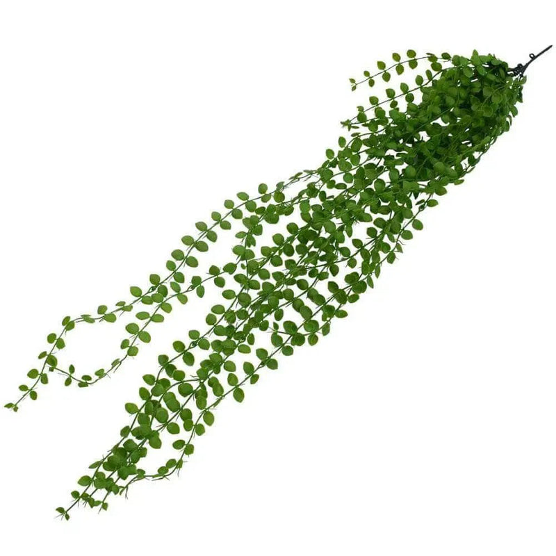 faux hanging pearl plant Designer Plants USA Artificial Pearls 35" Long UV Resistant Hanging (Set of 5 Pieces)
