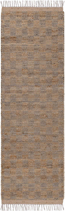 Lonut Checkered Jute Area Rug - Clearance