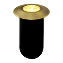DMB52 1.5W Low Voltage 3000K Warm White Integrated LED Landscape In-ground Brass Waterproof Well Lights Fixture