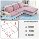 Stretchy, Washable, and Removable Slipcovers for Jacquard Sofa, Chair, and Seat Cushions. Available for 1/2/3/4 Seats